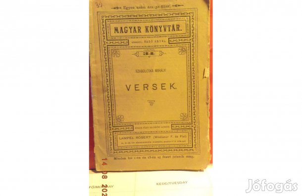 Szabolcska Mihály: Versek