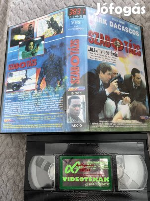 Szabotázs vhs kistok alfa akció