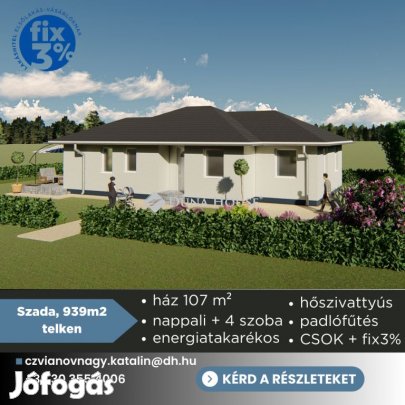 Szadai 115 nm-es ház eladó