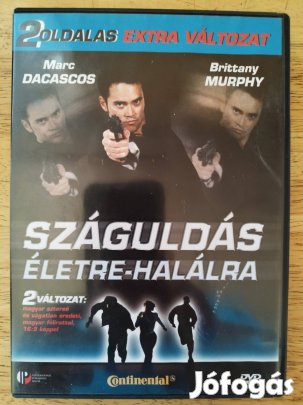 Száguldás életre - halálra újszerű dvd Marc Dacascos 