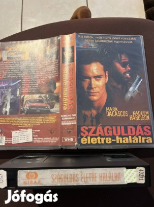 Száguldás életre halálra vhs nagytok akció.  