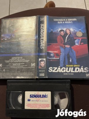 Száguldás vhs nagytok akció.  