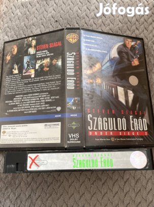 Száguldó erőd vhs nagytok akció Seagal