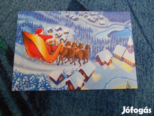 Szájjal és kézzel festett képeslapok 3