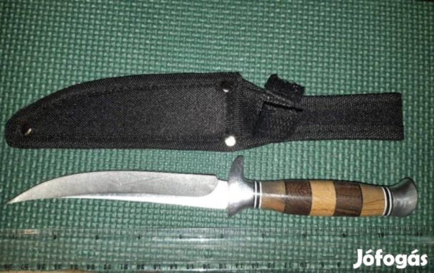 Szakács, konyha kés, eladó tokkal! Rozsdamentes acél, masszív pengével