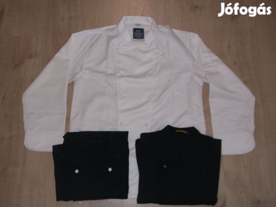 Szakács kabát,M es méret, 3 db