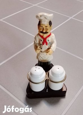 Szakács só, bors kínáló