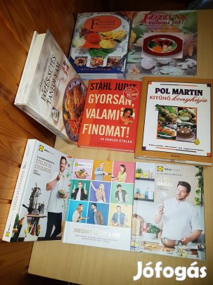 Szakácskönyv csomag Stahl Judit Lidl konyha szakács könyv könyvcsomag