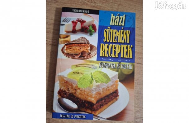 Szakácskönyv eladó Házi sütemény receptek
