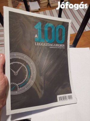 Szakonyi Péter (szerk.) - A 100 leggazdagabb magyar 2025 - bontatlan
