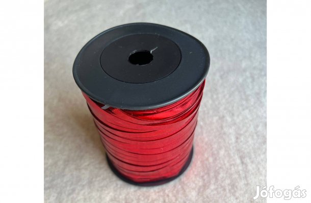 Szalag - metál piros