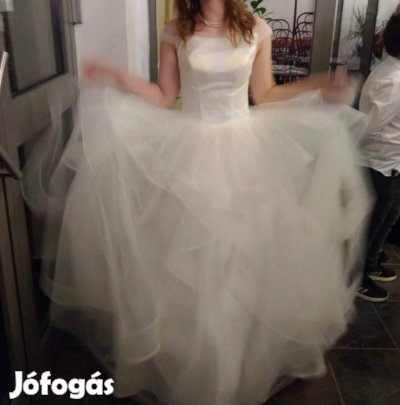 Szalagavató/ Esküvői ruha abronccsal