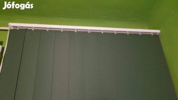 Szalagfüggöny karnis eladó 100 cm , új