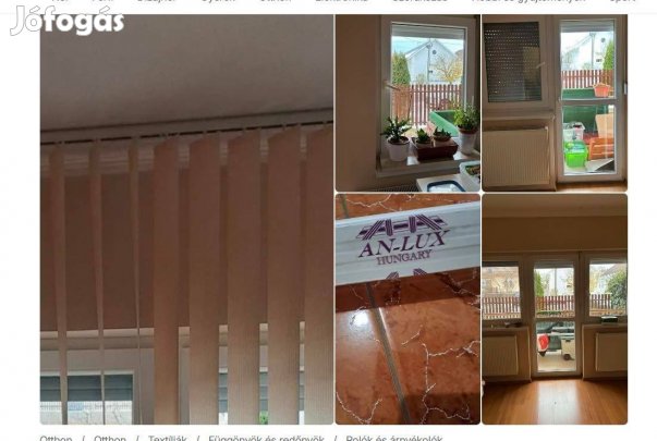 Szalagfüggönyök 6 db