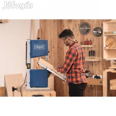Szalagfűrész-120mm vágási magasság!Scheppach HBS261