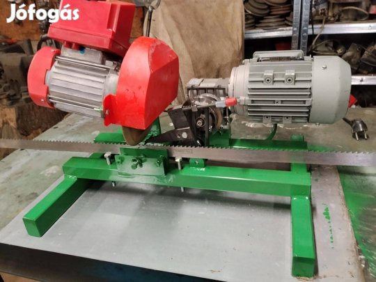 Szalagfűrész lap élező