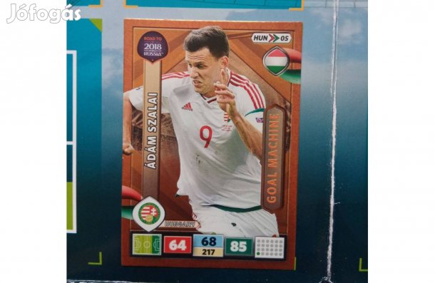 Szalai Ádám Road to World Cup 2018 Goal Machine focis kártya