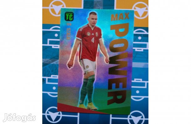 Szalai Attila Max Power Panini Top Class 2024 focis kártya