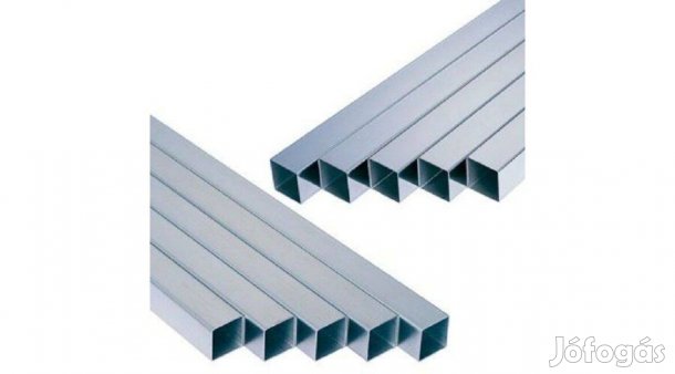 Szálcsiszolt 30x30x1 mm 304 Rozsdamentes zártszelvény új számlával ked