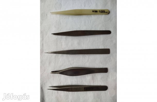 Szálkacsipesz műszerész csipesz