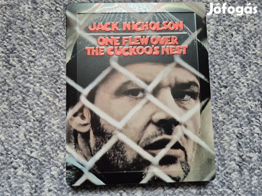 Száll a kakukk fészkére blu-ray steelbook (dombornyomott kiadás)