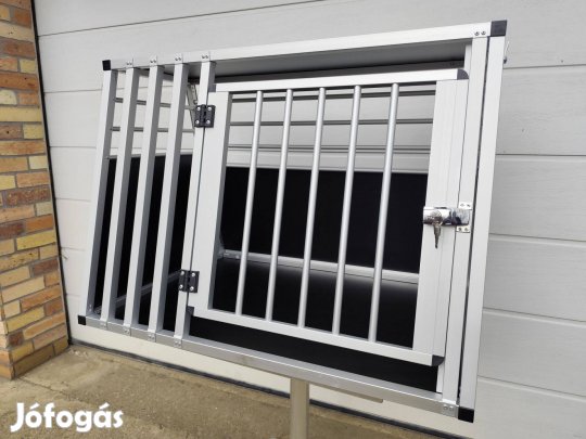 Szállító box kutya macska Zárható autós alumínium box