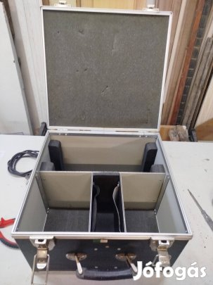 Szállítódoboz párnázott,alukeretes