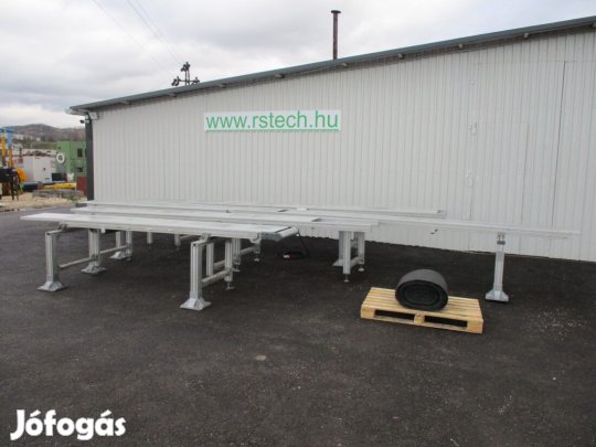 Szállítószalag Futószalag 22m Szállítópálya Használt szalag eladó