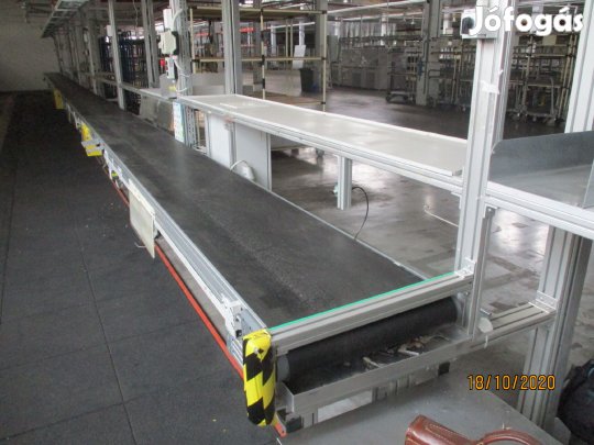 Szállítószalag Futószalag Szállítópálya 21 m Használt szalag (815)