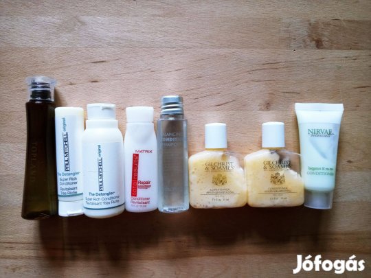 Szállodai hotel mini sampon gyűjtemény utazáshoz