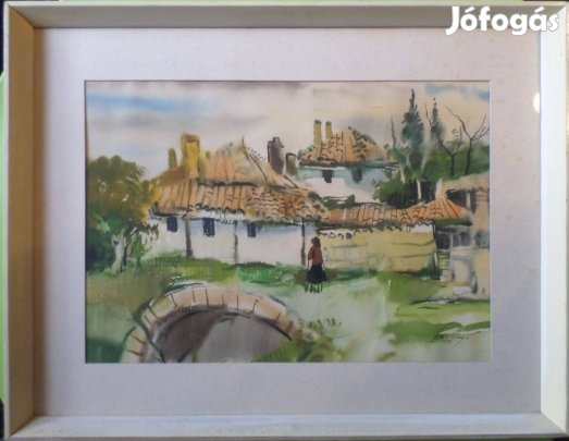 Szalóky Sándor: Falusi házak