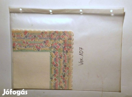 Szalvéta (Ver.107) papír (retró)