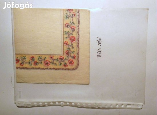 Szalvéta (Ver.108) papír (retró)