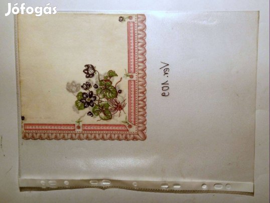 Szalvéta (Ver.109) papír (retró)