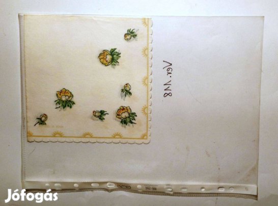 Szalvéta (Ver.118) papír (retró)