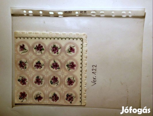 Szalvéta (Ver.122) papír (retró)