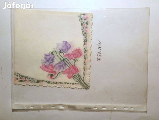 Szalvéta (Ver.127) papír (retró)