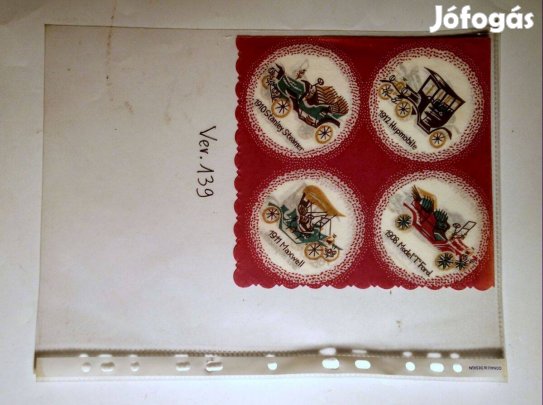 Szalvéta (Ver.139) papír (retró)