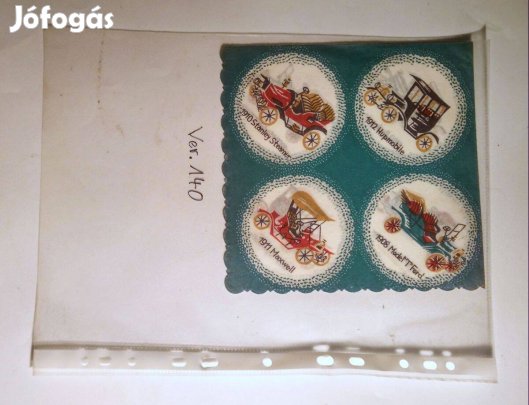 Szalvéta (Ver.140) papír (retró)