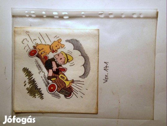 Szalvéta (Ver.141) papír (retró)