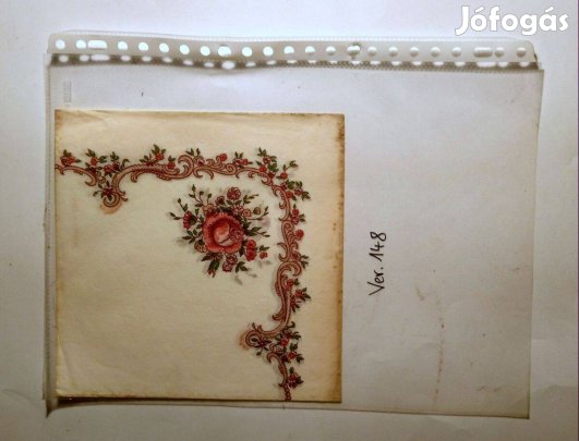 Szalvéta (Ver.148) papír (retró)