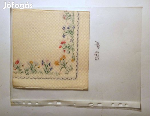 Szalvéta (Ver.150) papír (retró)