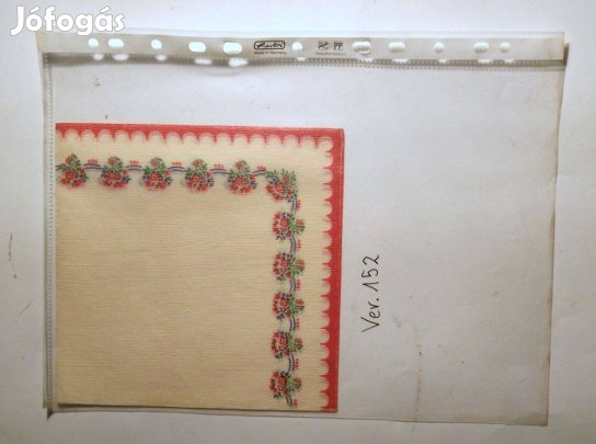 Szalvéta (Ver.152) papír (retró)