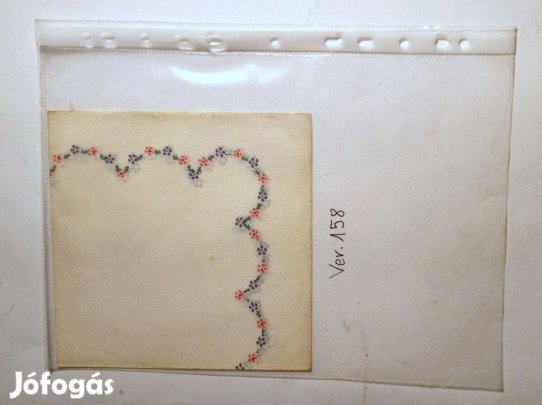 Szalvéta (Ver.158) papír (retró)