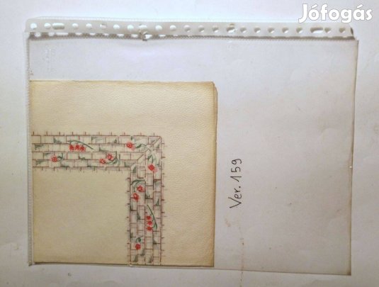 Szalvéta (Ver.159) papír (retró)