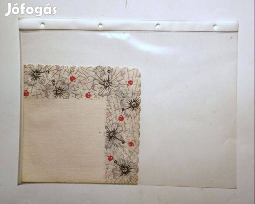 Szalvéta (Ver.16) papír (retró)