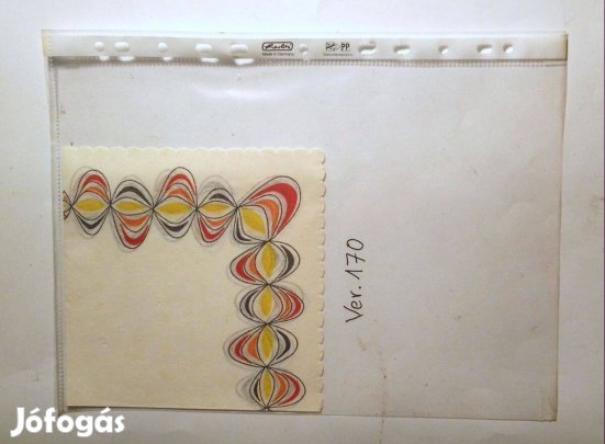 Szalvéta (Ver.170) papír (retró)