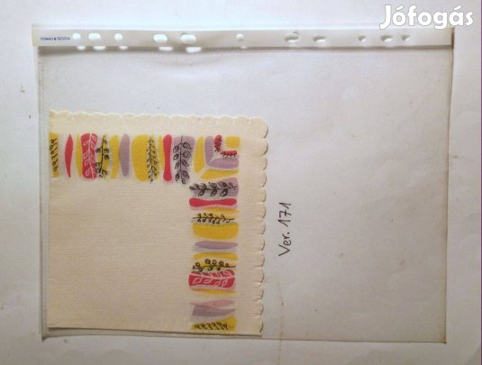 Szalvéta (Ver.171) papír (retró)