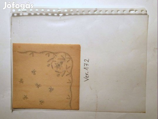 Szalvéta (Ver.172) papír (retró)