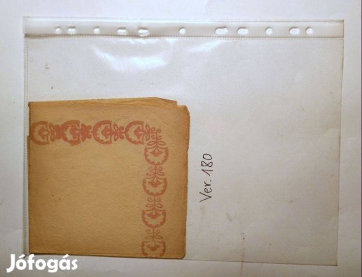 Szalvéta (Ver.180) papír (retró)